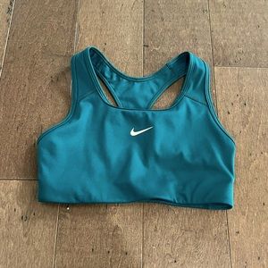 Nike Dark Green sports bra Small like new